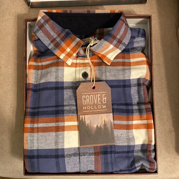 NWT Grove & Hollow Flannel - Picture 1 of 8